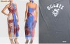 Jean Paul Gaultier  Soleil  Sarong Jean Negru Nou, cu etichete!