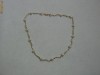 Colier aur galben 14 k cu perle naturale Colier aur galben 14 k cu perle naturale