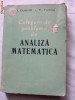 COSNITA / TURTOIU - CULEGERE DE PROBLEME DE ANALIZA MATEMATICA
