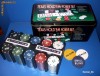 set TEXAS HOLD`EM POKER 200 jetoane numerotate, 5 culori