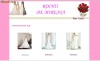Proiect Frontpage HTML - Catalog rochii de mireasa -