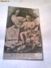 Carte Postala - Copii si barza.    Circulata 21 feb.1902