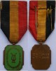 Medalie decoratie veche muzica Belgia