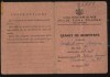 Liceul de Fete Azilul Elena Doamna Bucuresti , carnet de identitate , 1947