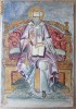 Icoana , tehnica mixta/carton , M-rea Aninoasa Muscel , 1936 Icoana , tehnica mixta/carton , M-rea Aninoasa Muscel , 1936