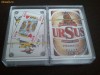 CARTI DE JOC POKER - CADOU IDEAL, 2 seturi, in cutie de plastic, ofer si la schimb cu telefon android