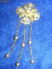 BROSA AURITA ,PIETRE SEMIPRETIOASE,IMPECABILA