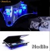 LAPTOP USB Cool Pad Stand 3 fans / blue LED LIGHT D113