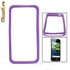 BUMPER SILICON IPHONE 4 4G PURPLE!HUSA TOC CARCASA!REZISTENTA