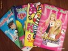 Carti de colorat cu 60stikere,noi,cu Hannah Montana, Barbie, Ben10