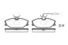 Placute frana Renault Megane ,Laguna,Safrane 92-01