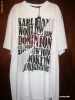 Tricou Karl Kani New York Brooklyn Alb ( hip hop, rap )