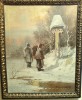 MANEA GRIGORE, PICTOR CONSACRAT, Lucrarea ,,LA TROITA,,ULEI PE PANZA, SEMNAT SI DATAT 1930, GARANTAT AUTENTICA, INVESTITIE IN ARTA  SI IN FRUMOS ..