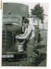 601 - Romania WW II - Camion si militar 1941 - real foto 9 / 7