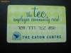 CARD - EMLOYEE COMMUNITY CARD - TORONTO 1998
