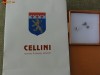 cercei aur alb 14K Cellini..1,67 gr pt fetite..180 lei gram
