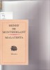 MALATESTA- HENRY DE MONTHERLANT