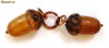 PANDANTIV HANDMADE DIN LEMN CU GHINDE
