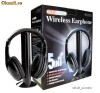 CASTI WIRELESS CU RADIO FM SI MICROFON