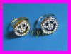 RI04 - Inel dragut si haios din otel inoxidabil argintiu sau auriu - model Smiley, Zambet