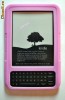 ? HUSA SILICON ROZ + Folie Protectie Ecran BONUS ? AMAZON KINDLE 3 3G