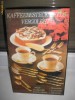 Set de sase persoane pentru servit tort, cafea si prajituri din metal aurit