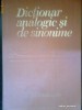 Dictionar Analogic si de Sinonime al Limbii Romane - M. BUCA -I. EVSEEV -FR. KIRALY -D. CRASOVEANU -LIVIA VASILUTA (1978)