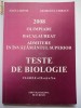 Teste de biologie, cls. IX-X