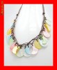 Lant Fantezie Bumbac Accesorii Banuti Abalone-Plastic Colorati LFAN-004