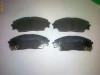 Set placute frana Honda Civic / CRX II / Prelude III