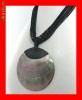 Lant Fantezie Pandantiv Masiv Abalone-Lemn Rafinat LFAN-005