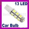 bec led T10 W5W leduri pozitie 13 smd 5050- pozitie, interior sau numar, led-uri, becuri led