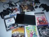 PS2 + 2 JOISTICK (SONY+LOGIC3) + 8 JOCURI PS2 +1 JOC PC+CABLU CONECTARE TV