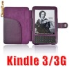 COPERTA HUSA - PIELE ECO CALITATE MOV - AMAZON KINDLE 3 3G
