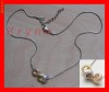 NSP10 - Lantisor dragut, placat cu argint, model bilute triple