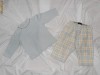 100% BURBERRY! Set baieti 3-6luni BURBERRY/Haine baieti 0-6luni/Haine designer
