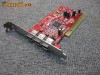Placa Firewire / IEEE 1394 - 3 porturi pe PCI