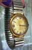 Ceas barbatesc TIMEX, vechi, model vintage, quartz, original, cu data - BRATARA METALICA ELASTICA