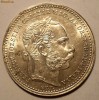E.022 UNGARIA 20 KRAJCZAR 1868 GYF / ALBA IULIA AUNC ARGINT