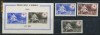 RFL 1942 ROMANIA Crucea Rosie serie 3 timbre si colita nestampilate