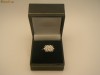 Superb inel din aur si diamante naturale, 0,50 ct, NOU, deosebit