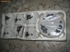 Set de 6 cesti si 6 farfurioare pentru cafea din portelan China