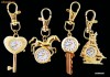 Ceas cheie auriu tip breloc AVON cadou Craciun