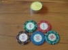 Jetone POKER profesional - 14 grame  si 11 grame (ceramica, cauciuc)