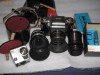 vand aparat foto pentacon six tl cu 2 obiective si accesorii