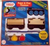Set Thomas de lemn - colorezi si apoi te joci Set Thomas de lemn - colorezi si apoi te joci