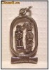 Medalion - CARTUS  TUTANKAMON - argint, Egipt (2)