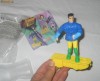 figurina Action Man cu skateboard,tras in spate merge singur, noua