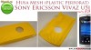 HUSA GALBENA  AIR MESH PERFORATA SONY ERICSSON VIVAZ U5i - TRANSPORT GRATUIT