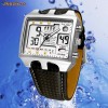 Ceas Barbatesc Casual Ohsen Dual Model Deosebit 2012 Iluminare Albastra